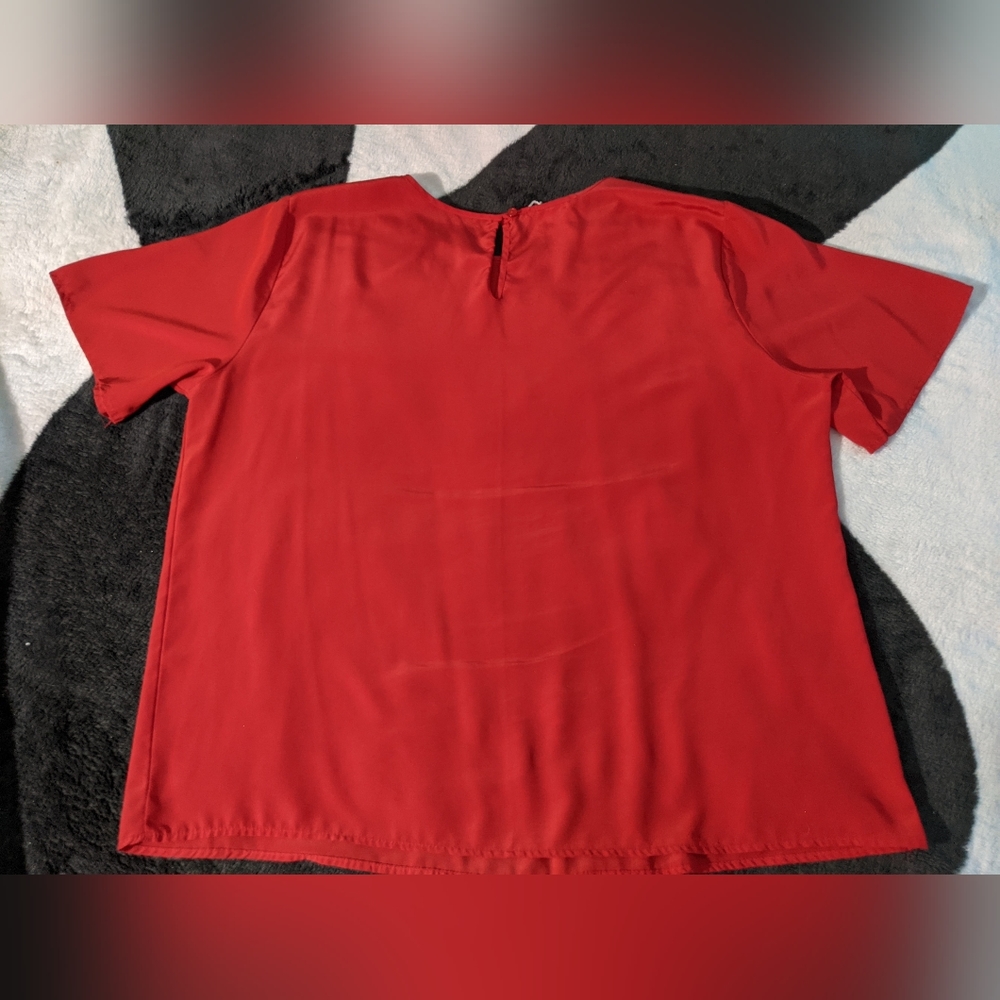 Red blouse - Picture 3 of 4
